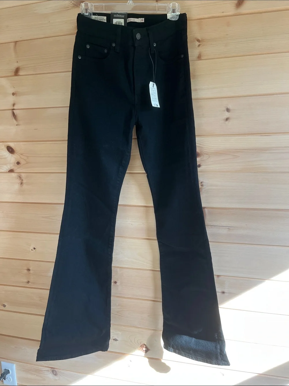 Black Levi’s Flare Jeans